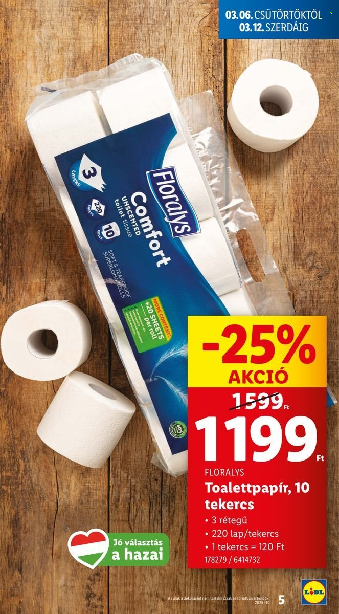 Lidl akciós újságok - 2025.03.06 - 2025.03.12. Oldal 5