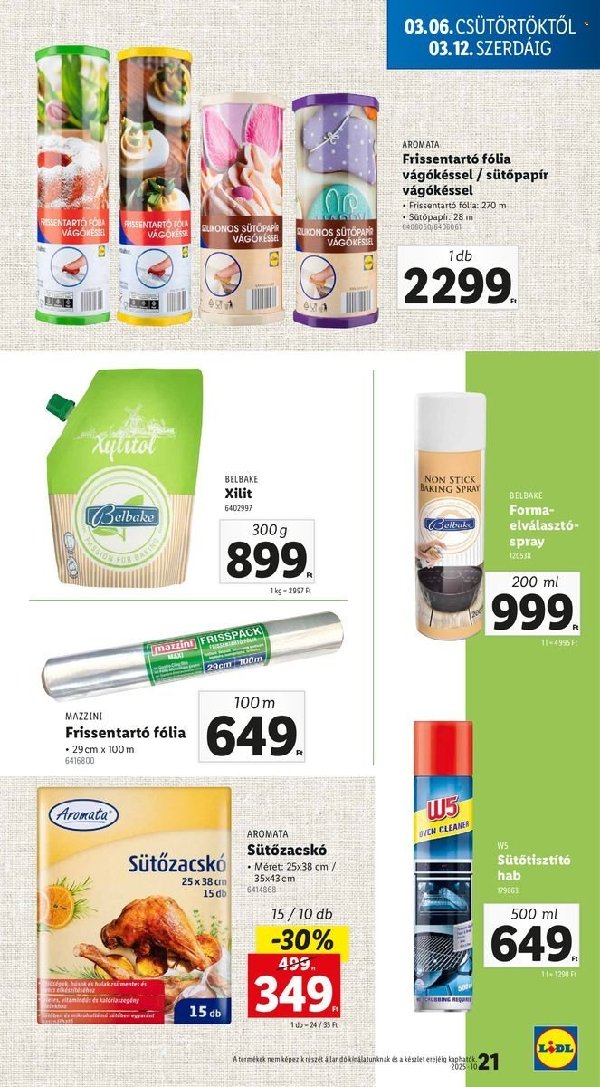 Lidl akciós újságok - 2025.03.06 - 2025.03.12. Oldal 21