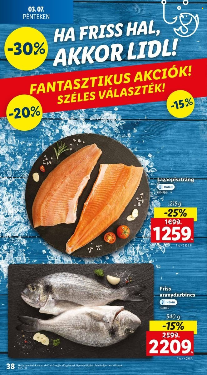 Lidl akciós újságok - 2025.03.06 - 2025.03.12. Oldal 38