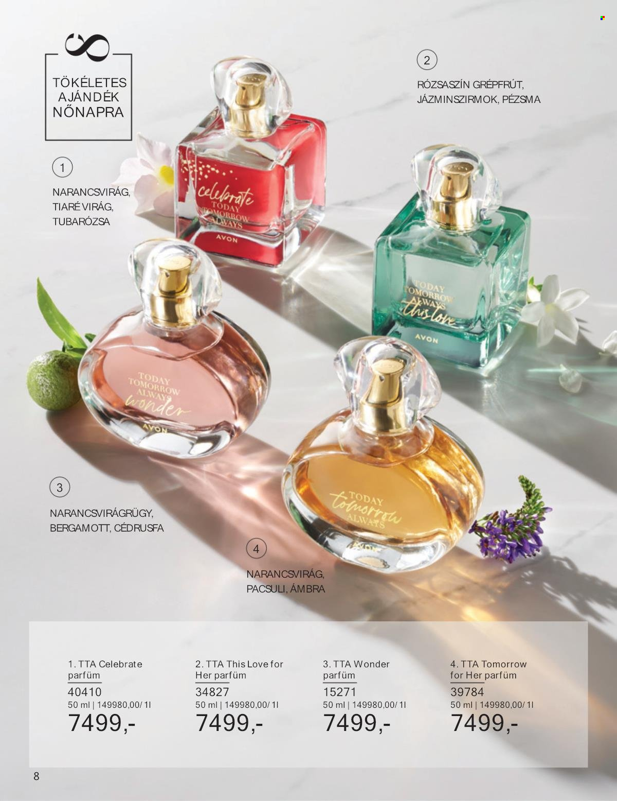 Avon akciós újságok - 2025.03.01 - 2025.03.31. Oldal 8