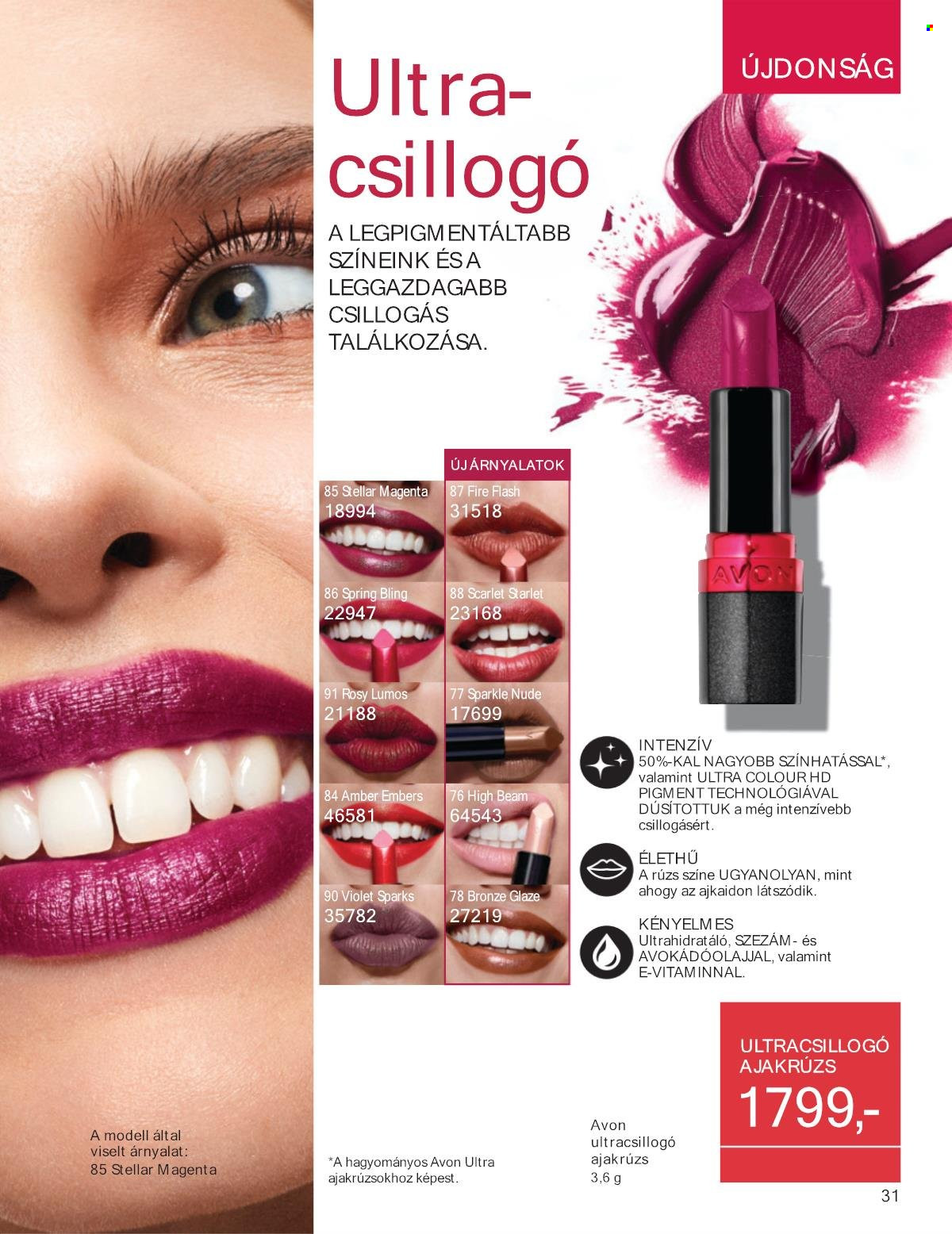 Avon akciós újságok - 2025.03.01 - 2025.03.31. Oldal 31