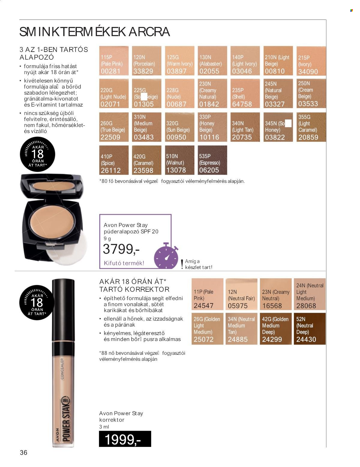 Avon akciós újságok - 2025.03.01 - 2025.03.31. Oldal 36