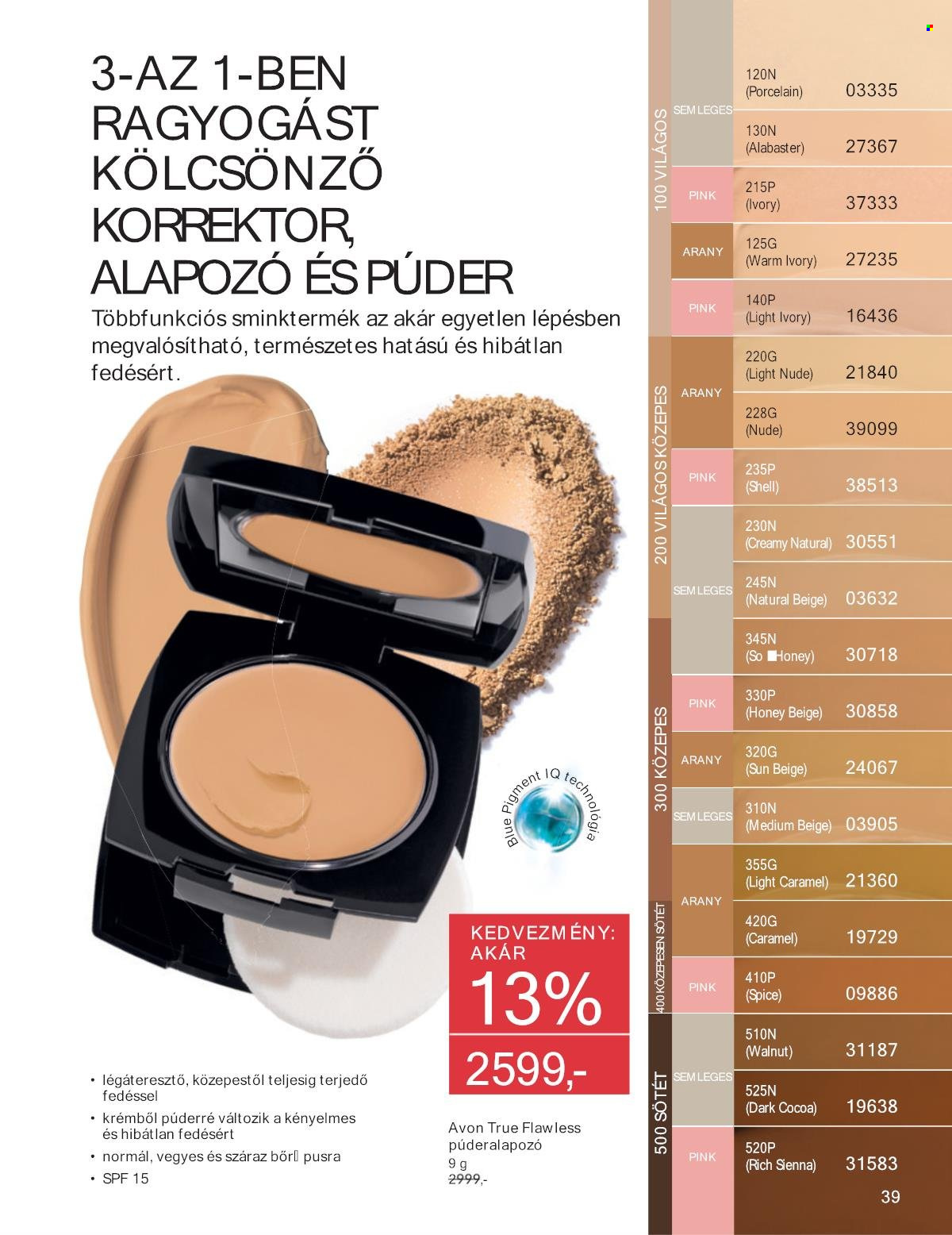 Avon akciós újságok - 2025.03.01 - 2025.03.31. Oldal 39