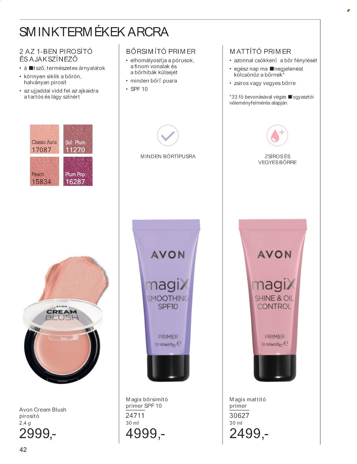 Avon akciós újságok - 2025.03.01 - 2025.03.31. Oldal 42