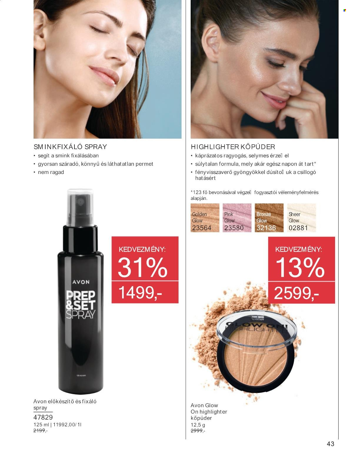 Avon akciós újságok - 2025.03.01 - 2025.03.31. Oldal 43