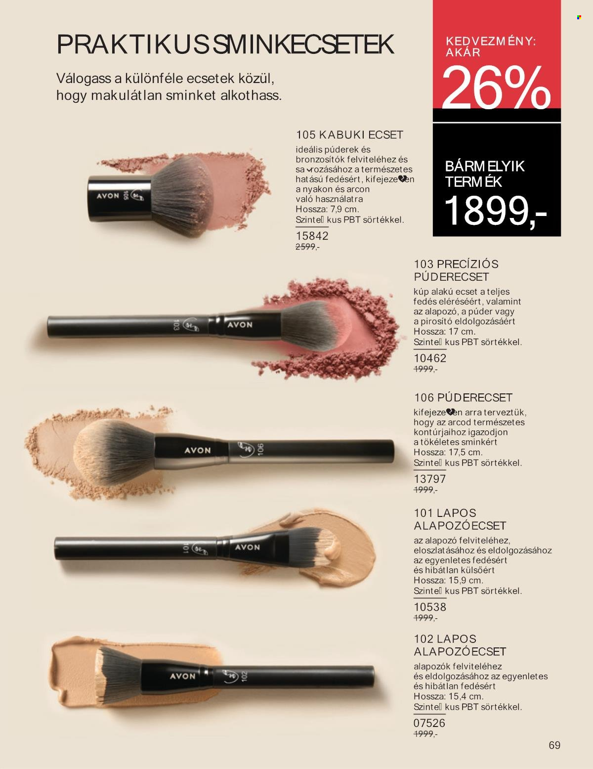 Avon akciós újságok - 2025.03.01 - 2025.03.31. Oldal 69
