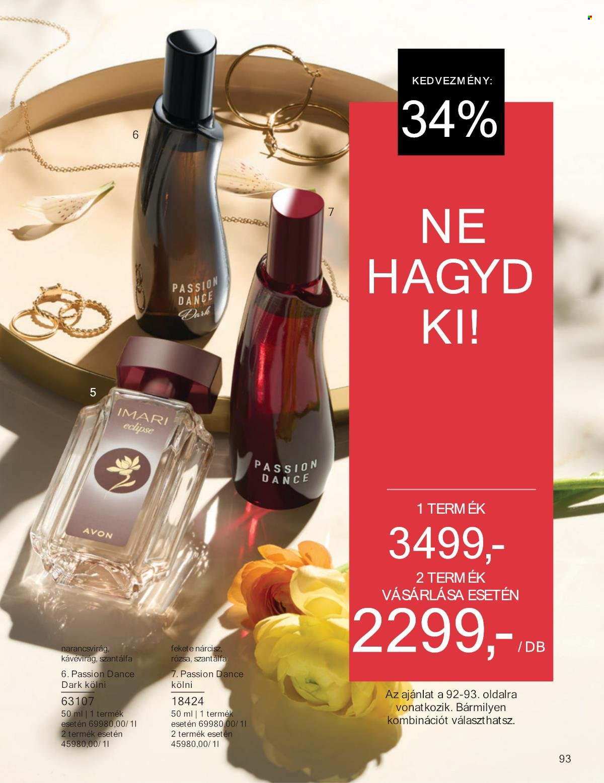 Avon akciós újságok - 2025.03.01 - 2025.03.31. Oldal 93