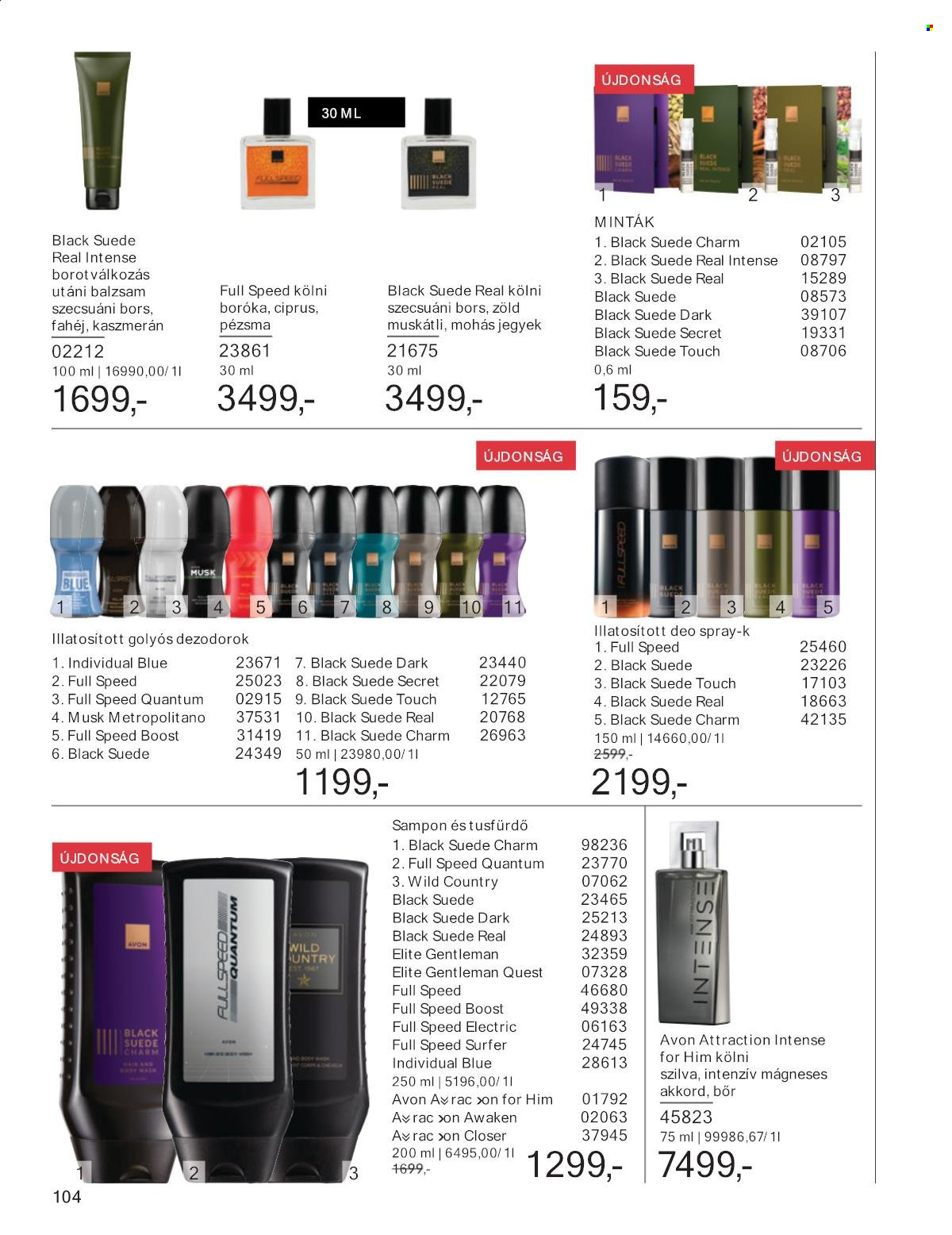 Avon akciós újságok - 2025.03.01 - 2025.03.31. Oldal 104