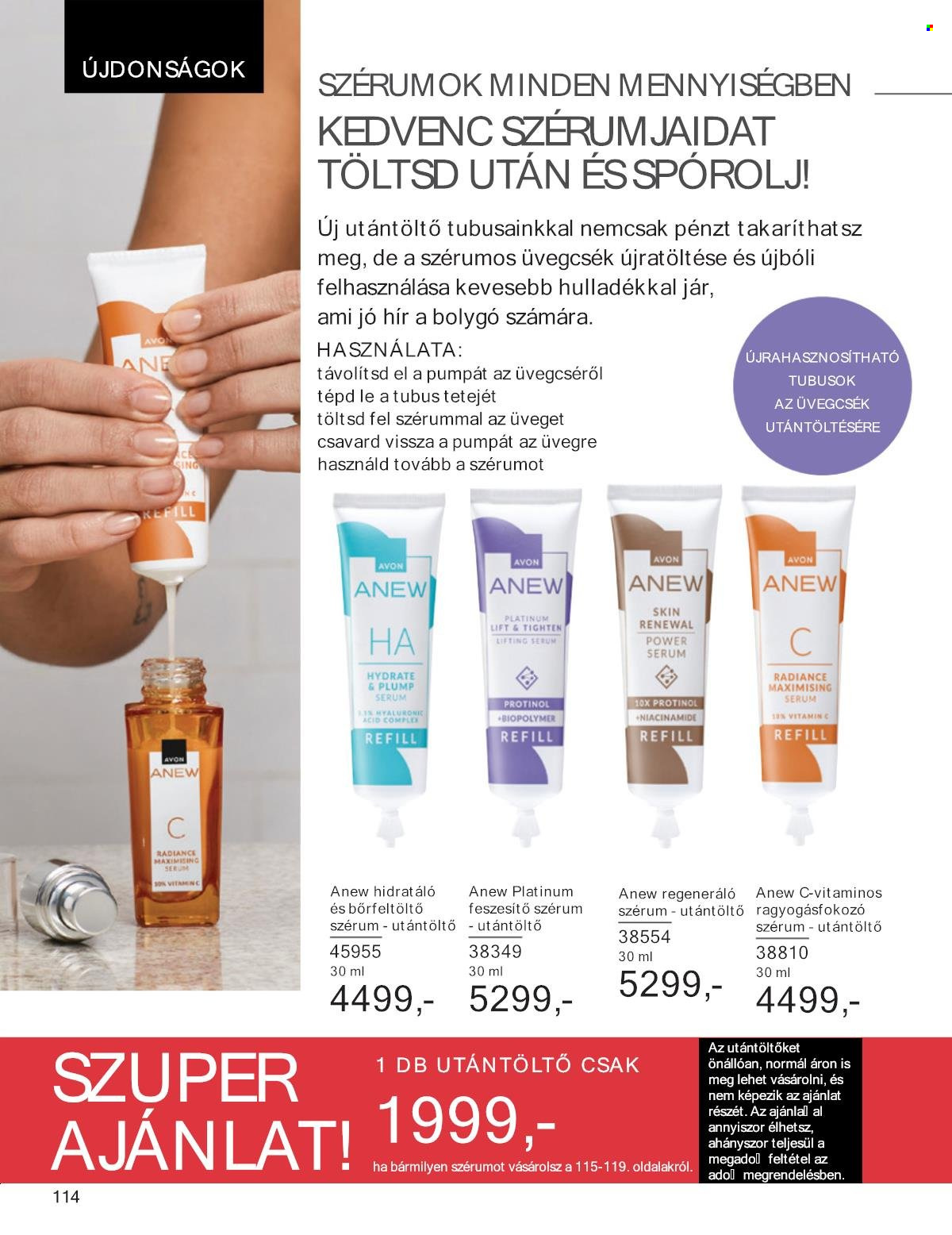 Avon akciós újságok - 2025.03.01 - 2025.03.31. Oldal 114