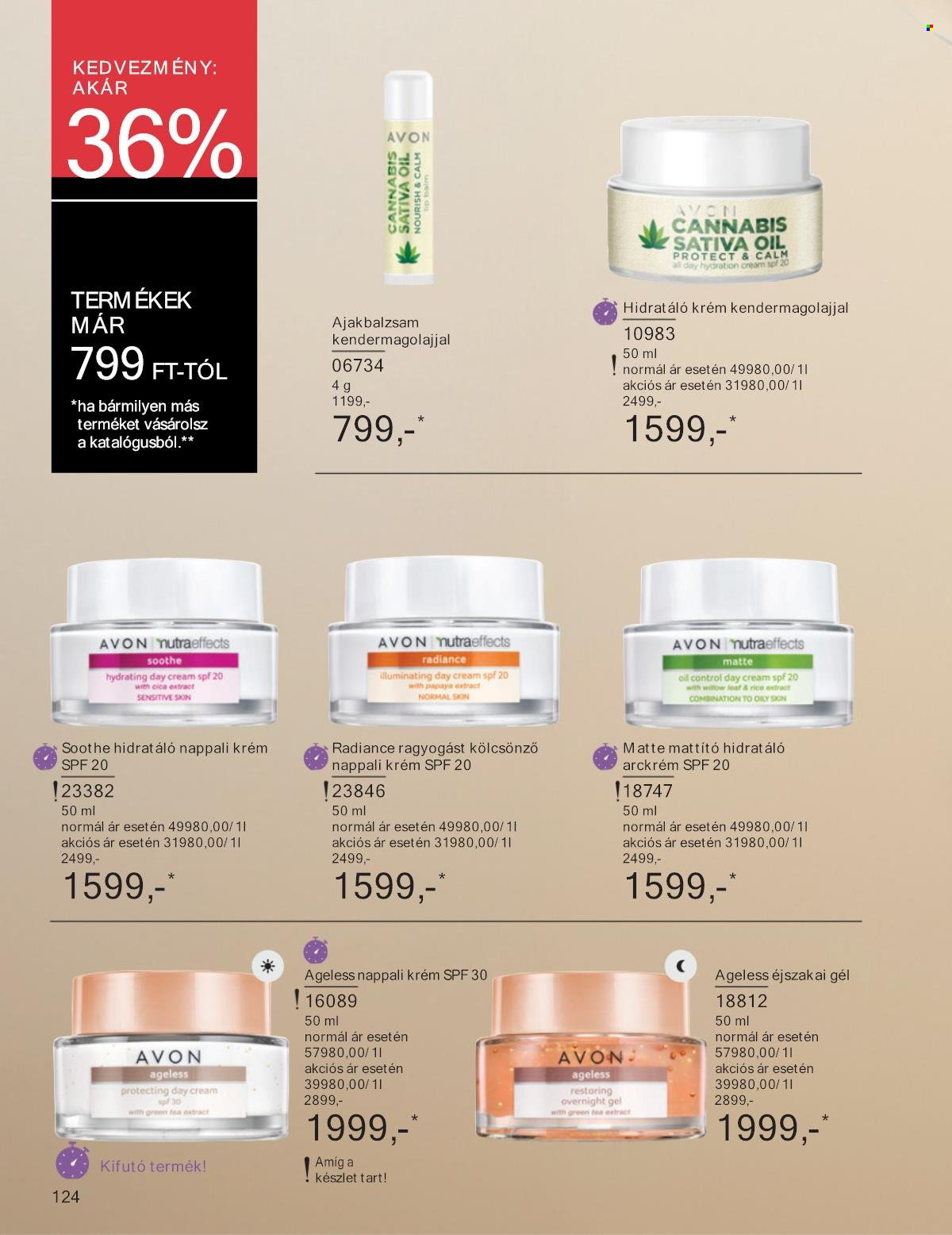 Avon akciós újságok - 2025.03.01 - 2025.03.31. Oldal 124