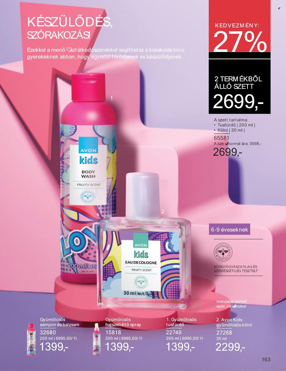 Avon akciós újságok - 2025.03.01 - 2025.03.31. Oldal 163
