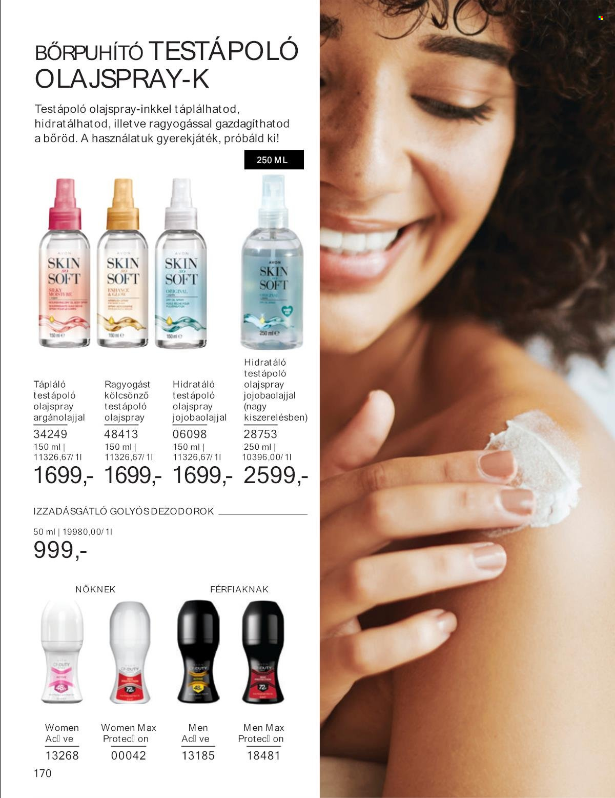 Avon akciós újságok - 2025.03.01 - 2025.03.31. Oldal 170