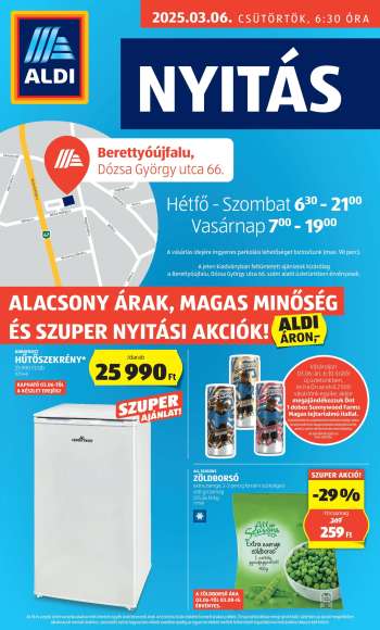 Újság Aldi - 2025.03.06 - 2025.03.12.
