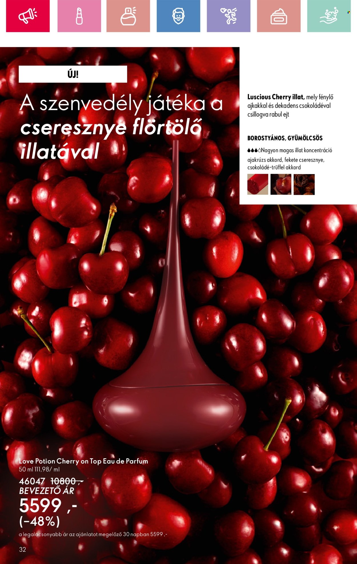 Oriflame akciós újságok - 2025.03.02 - 2025.03.22. Oldal 32