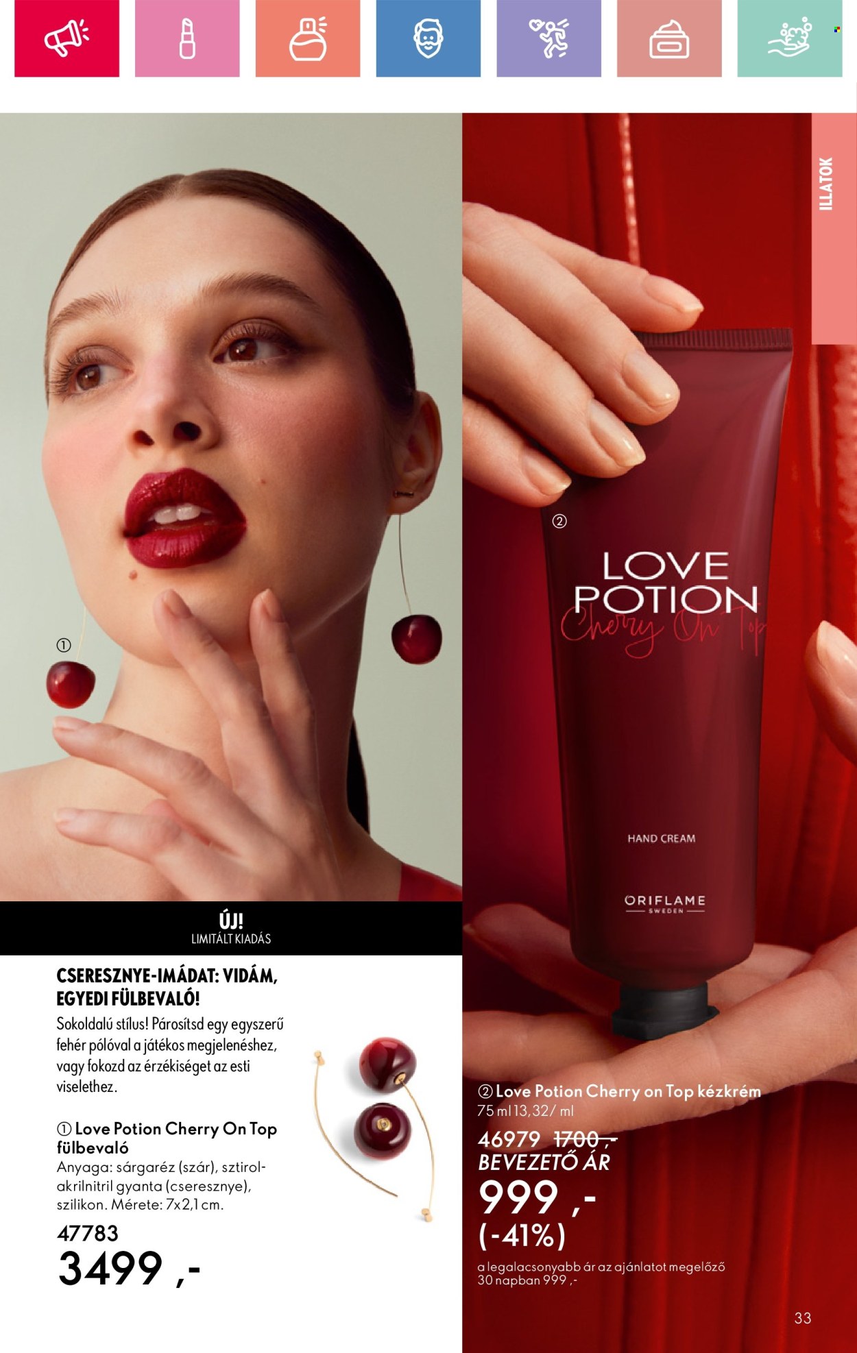 Oriflame akciós újságok - 2025.03.02 - 2025.03.22. Oldal 33