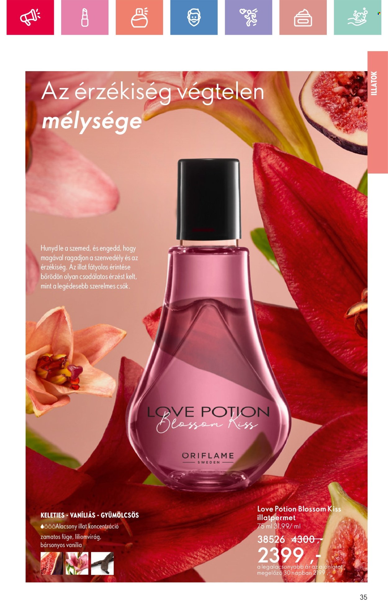 Oriflame akciós újságok - 2025.03.02 - 2025.03.22. Oldal 35