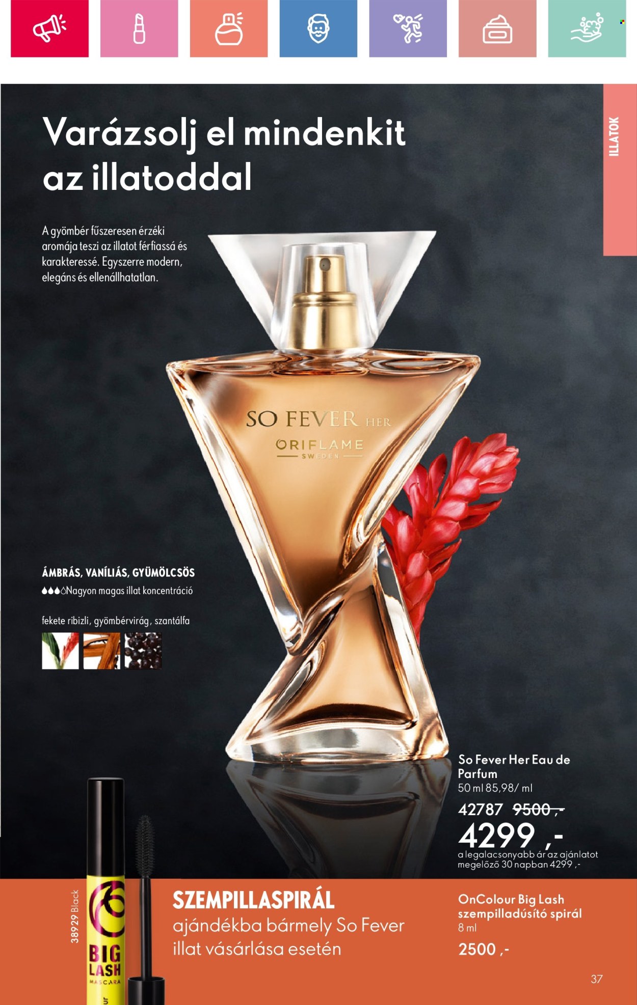 Oriflame akciós újságok - 2025.03.02 - 2025.03.22. Oldal 37