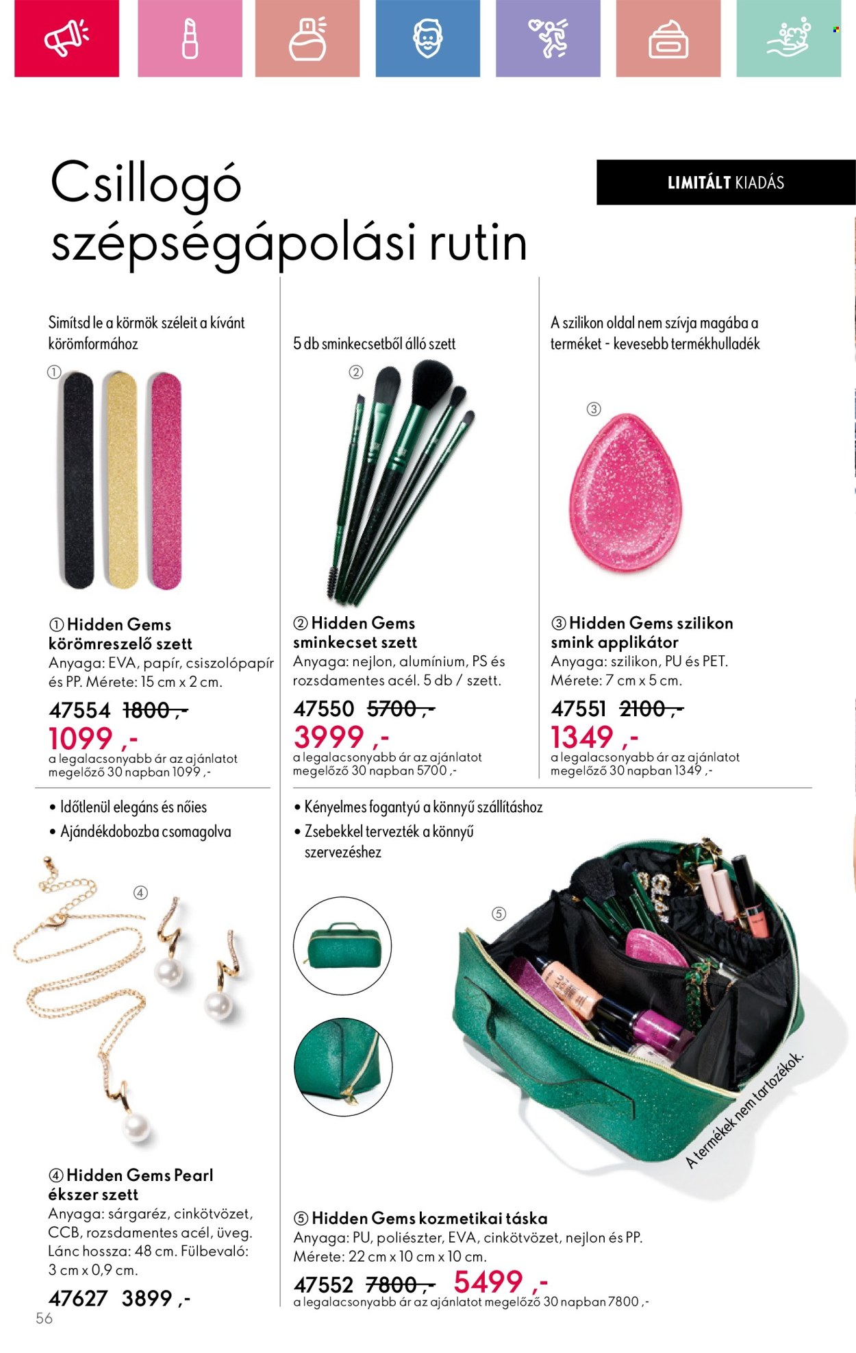 Oriflame akciós újságok - 2025.03.02 - 2025.03.22. Oldal 56
