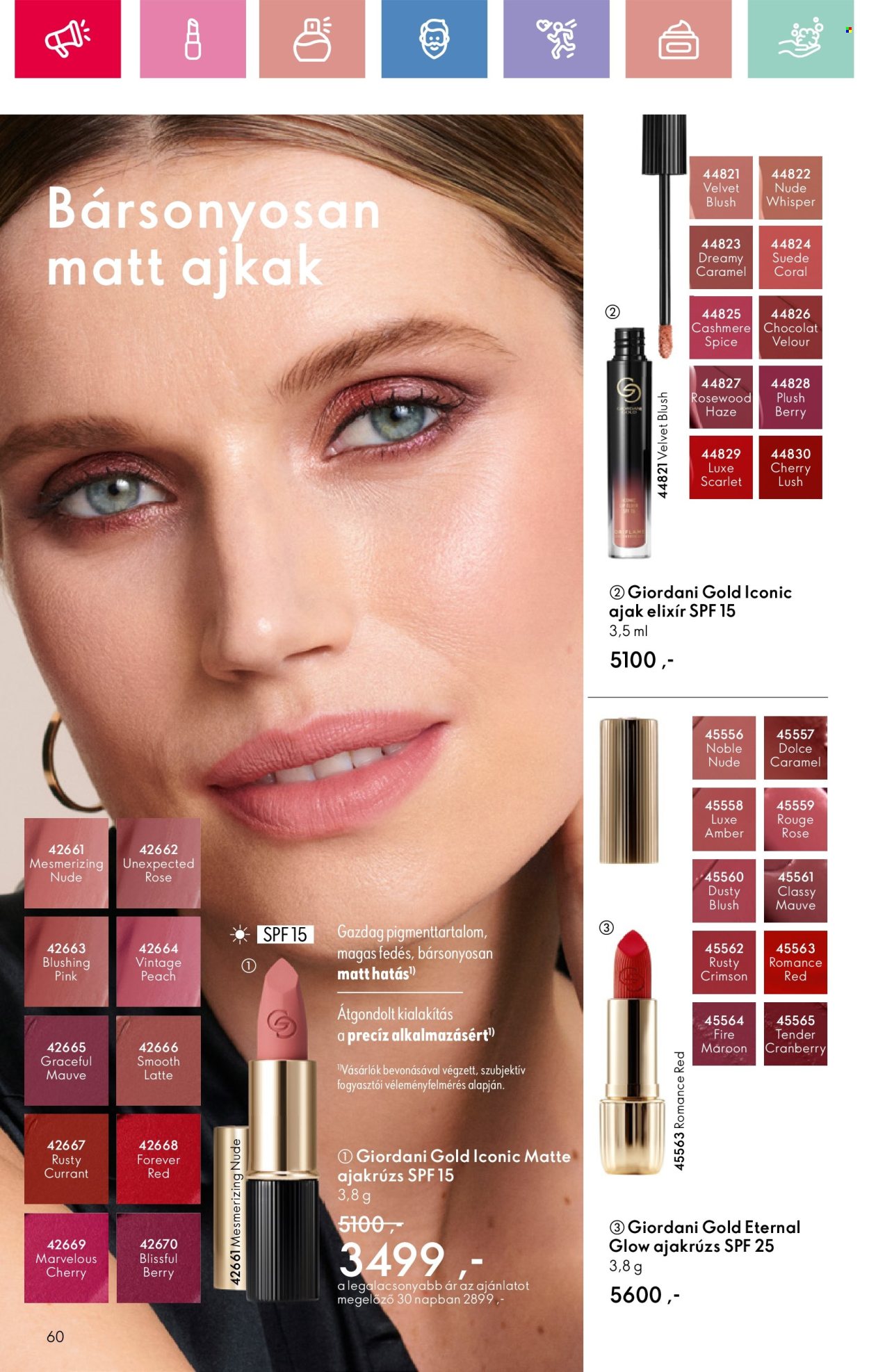 Oriflame akciós újságok - 2025.03.02 - 2025.03.22. Oldal 60
