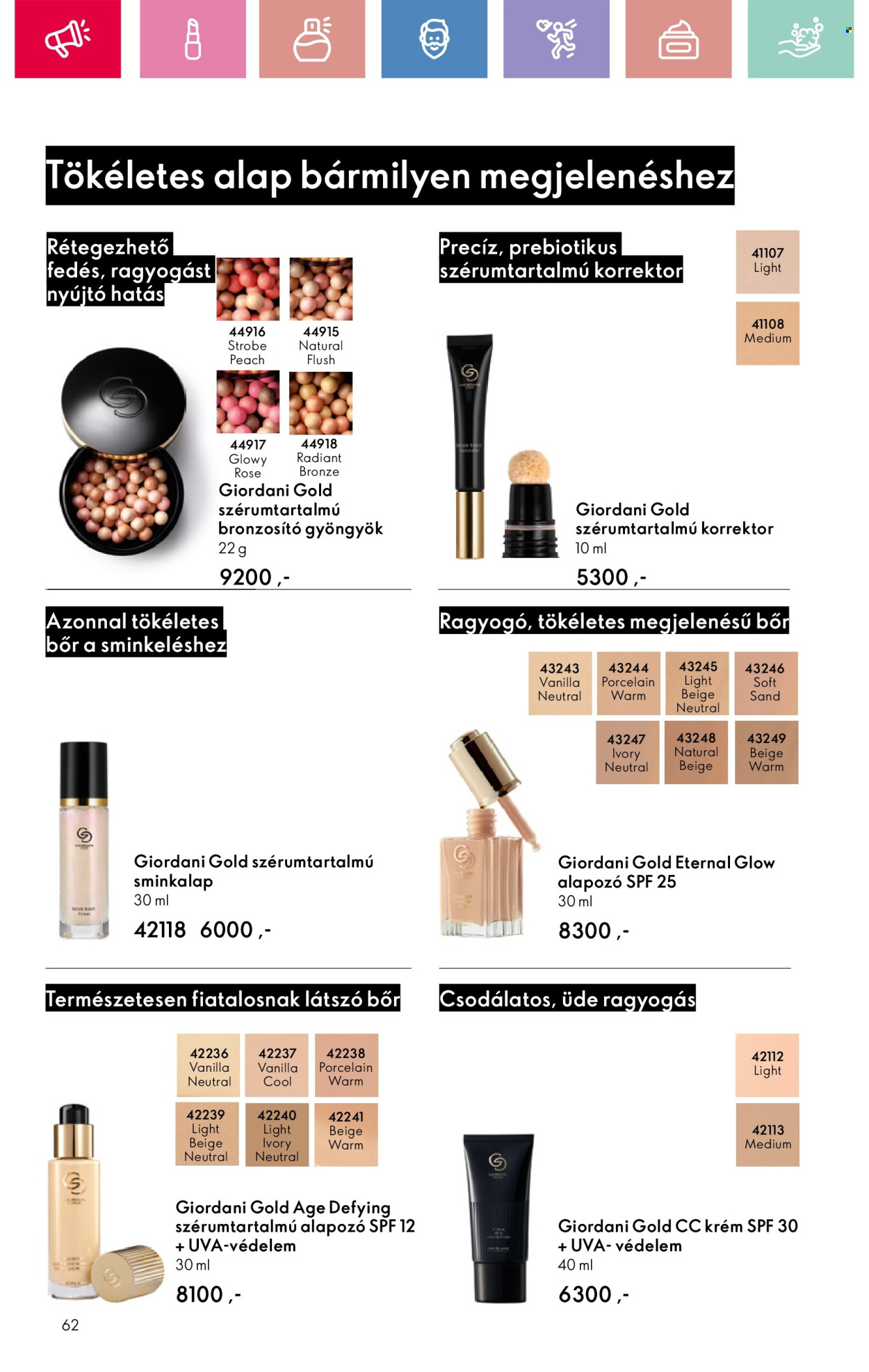 Oriflame akciós újságok - 2025.03.02 - 2025.03.22. Oldal 62