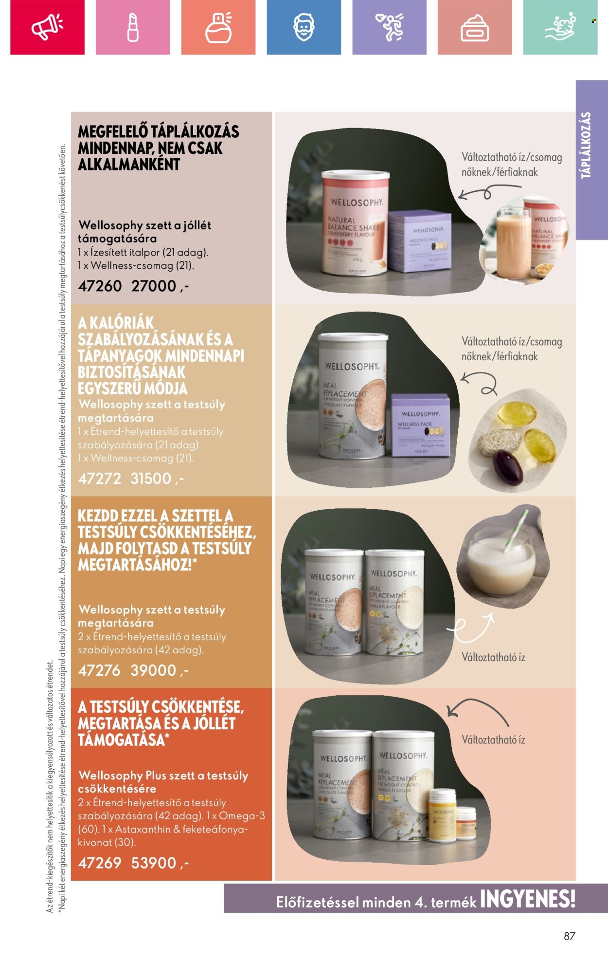 Oriflame akciós újságok - 2025.03.02 - 2025.03.22. Oldal 87