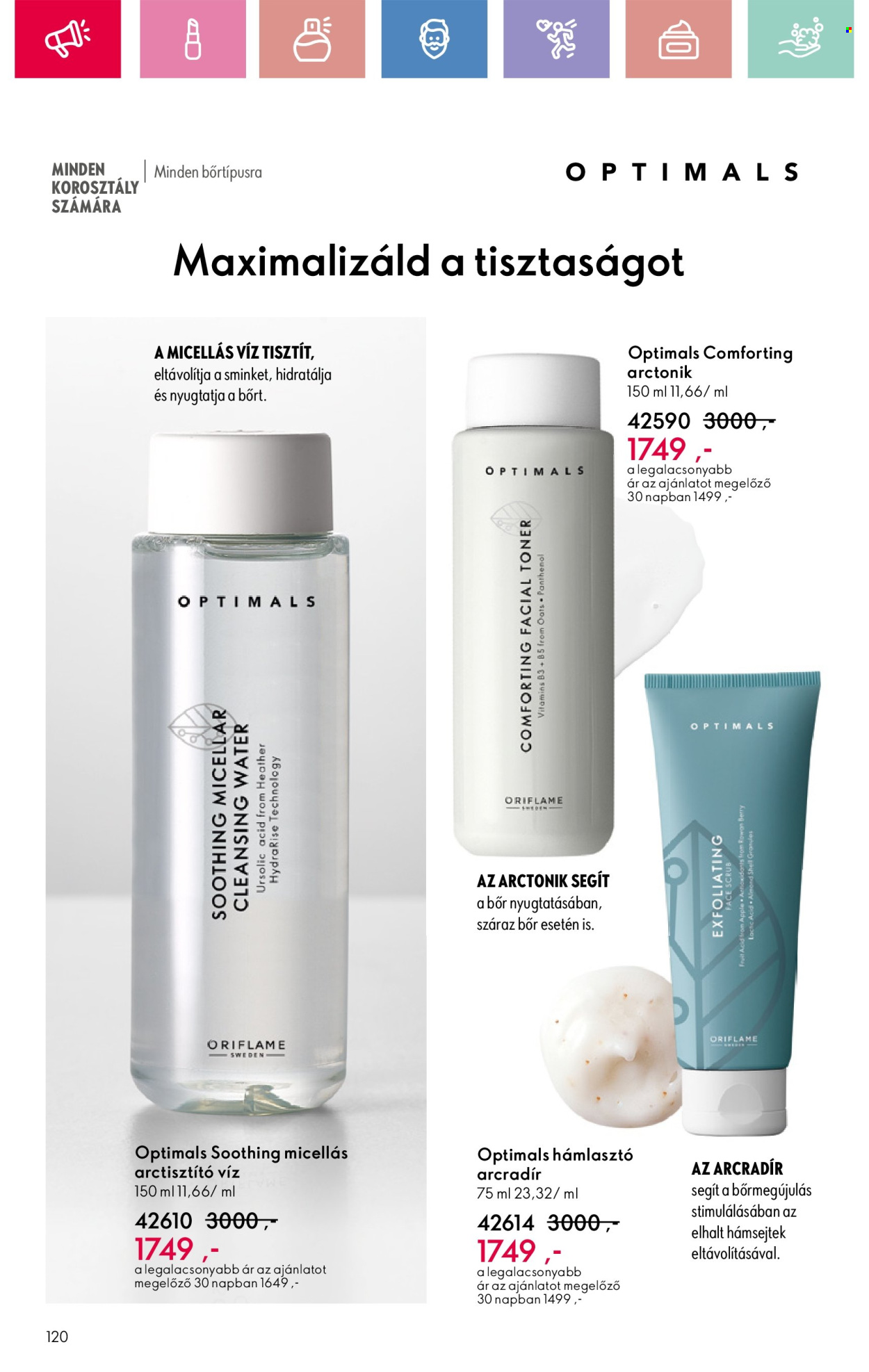 Oriflame akciós újságok - 2025.03.02 - 2025.03.22. Oldal 120