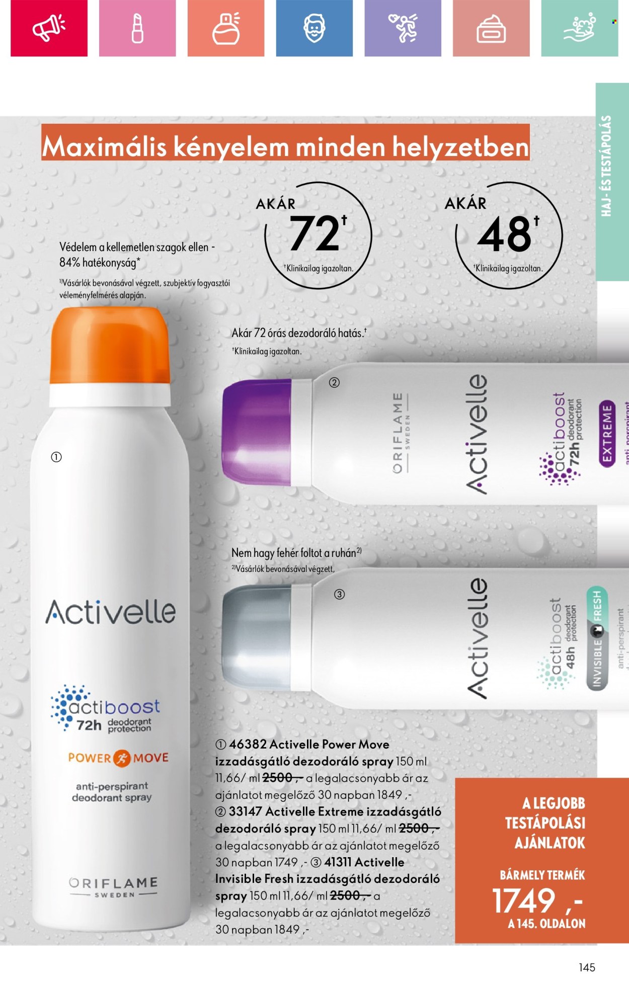 Oriflame akciós újságok - 2025.03.02 - 2025.03.22. Oldal 145