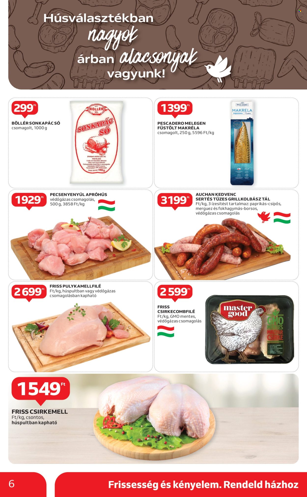Auchan akciós újságok - 2025.03.06 - 2025.03.12. Oldal 6
