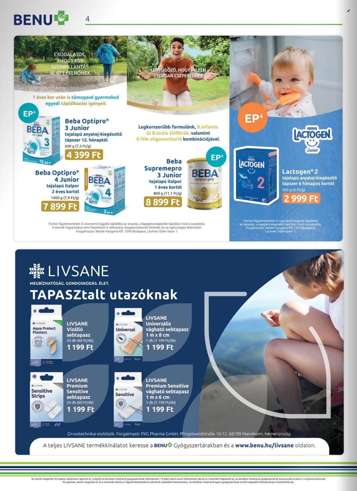 BENU Gyógyszertár akciós újságok - 2025.03.01 - 2025.03.31. Oldal 4