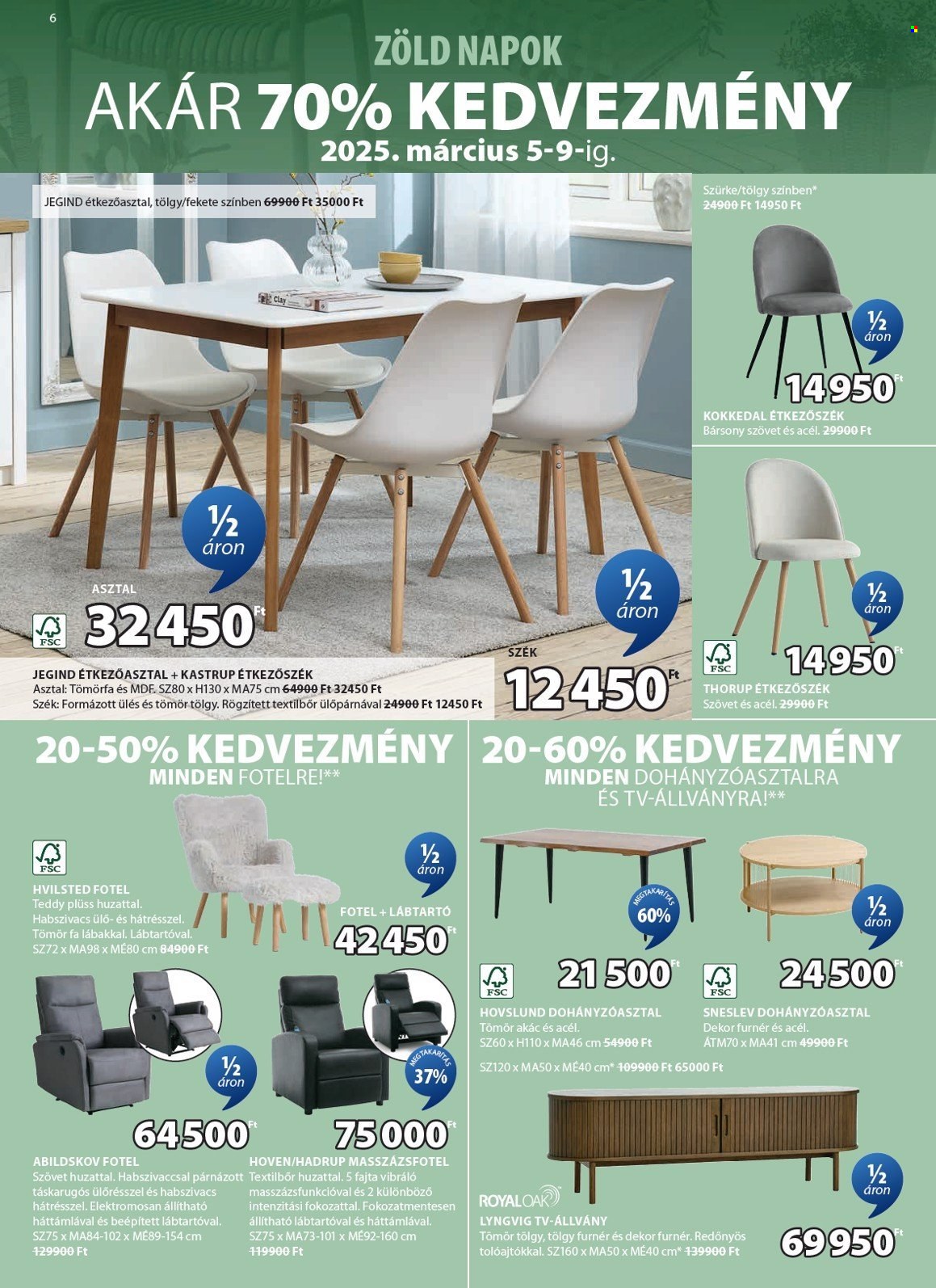 JYSK akciós újságok - 2025.03.05 - 2025.03.09. Oldal 7