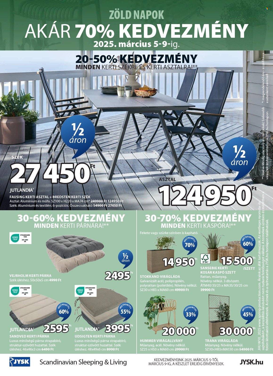 JYSK akciós újságok - 2025.03.05 - 2025.03.09. Oldal 10