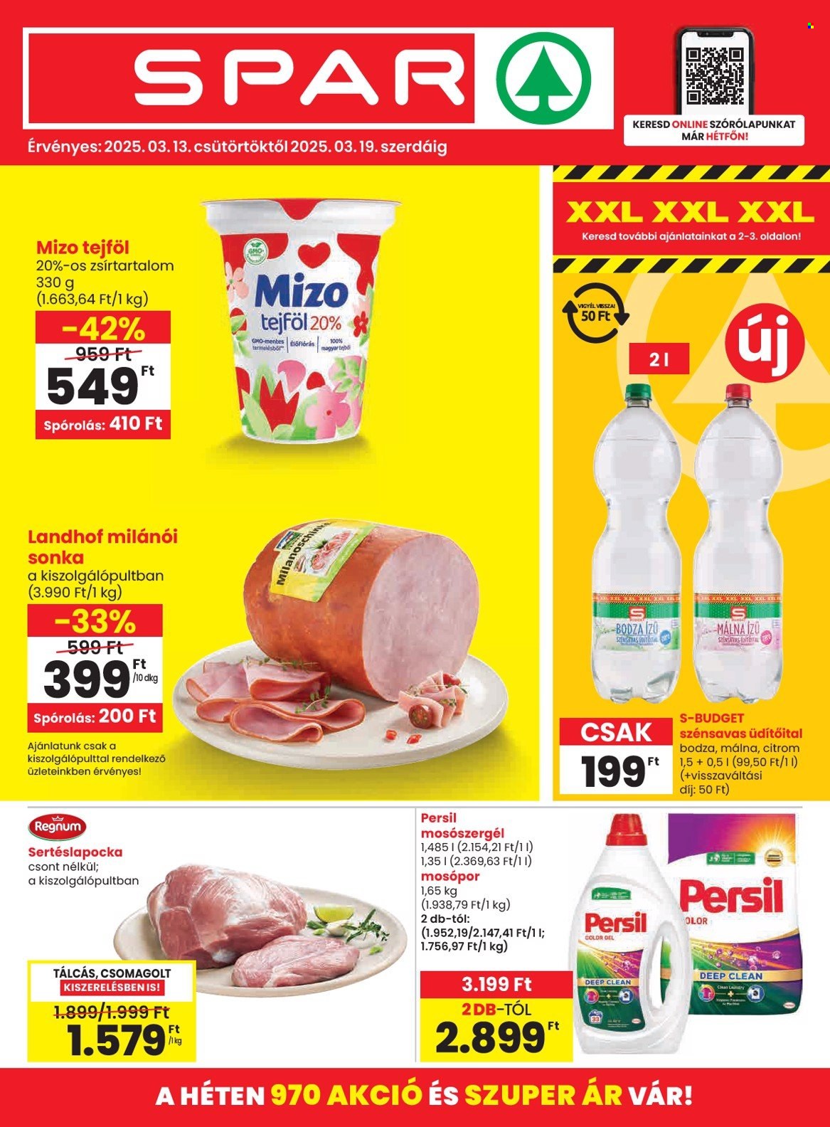 SPAR akciós újságok - 2025.03.13 - 2025.03.19. Oldal 1