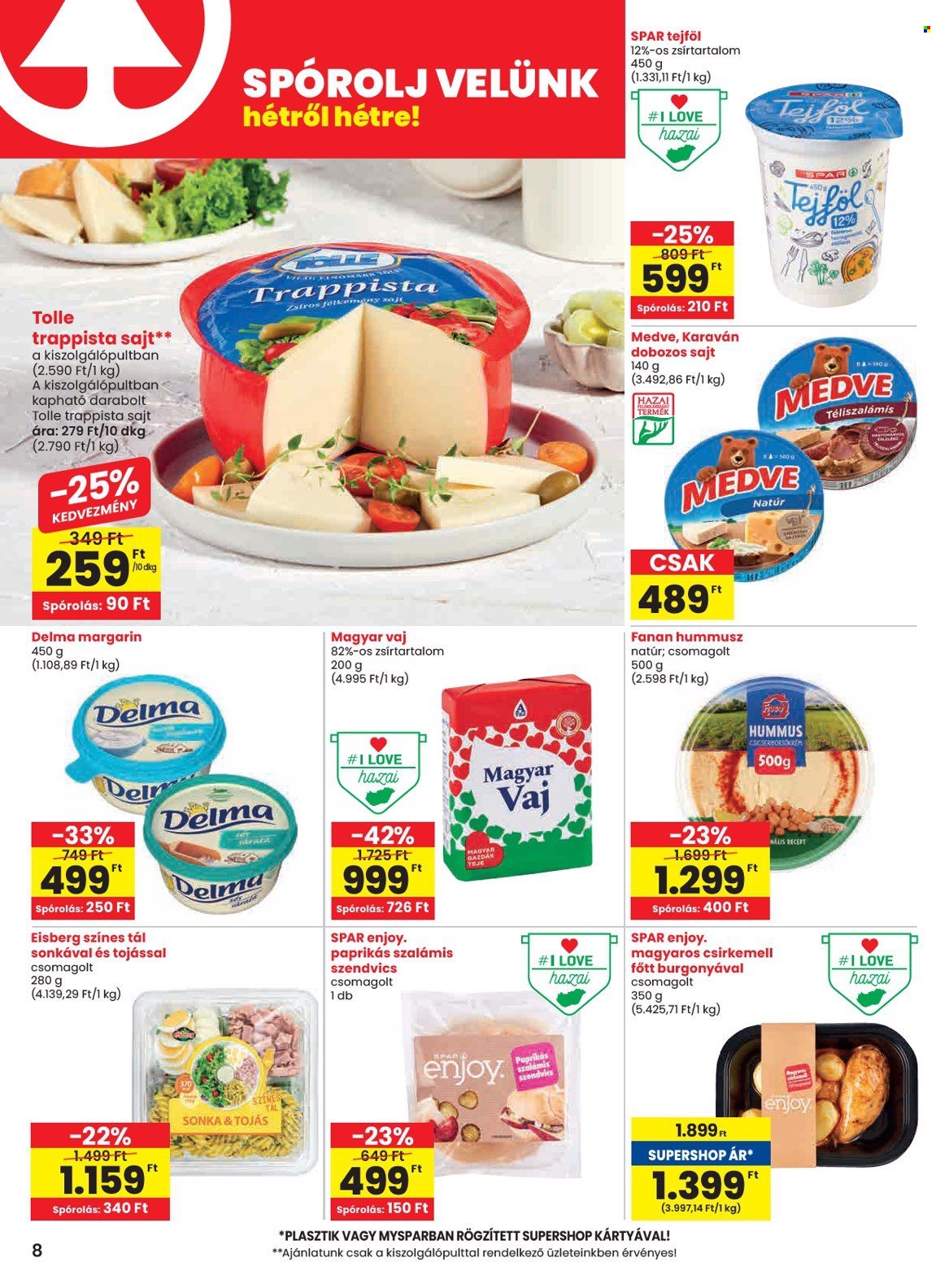 SPAR akciós újságok - 2025.03.13 - 2025.03.19. Oldal 8
