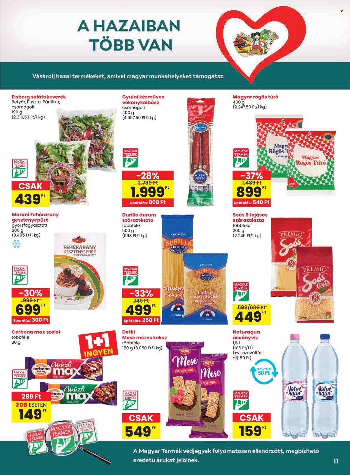 SPAR akciós újságok - 2025.03.13 - 2025.03.19. Oldal 11