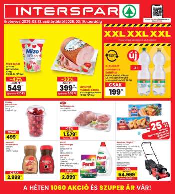 Újság INTERSPAR - 2025.03.13 - 2025.03.19.