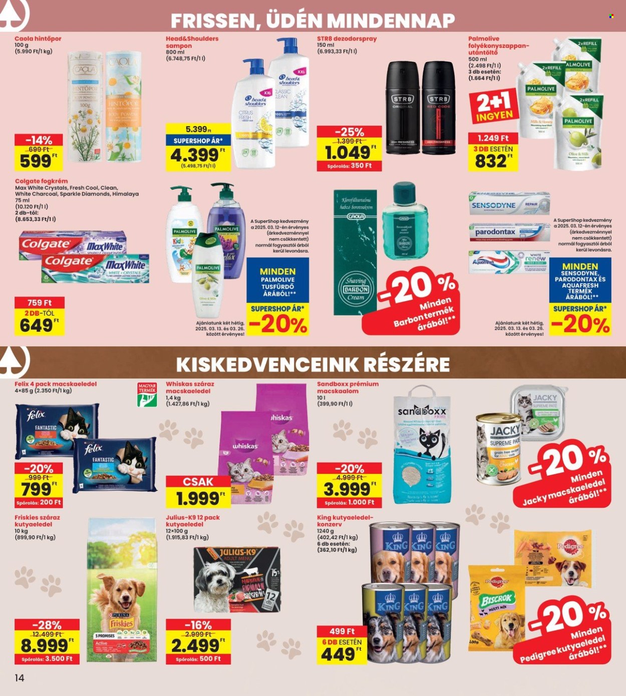 INTERSPAR akciós újságok - 2025.03.13 - 2025.03.19. Oldal 14