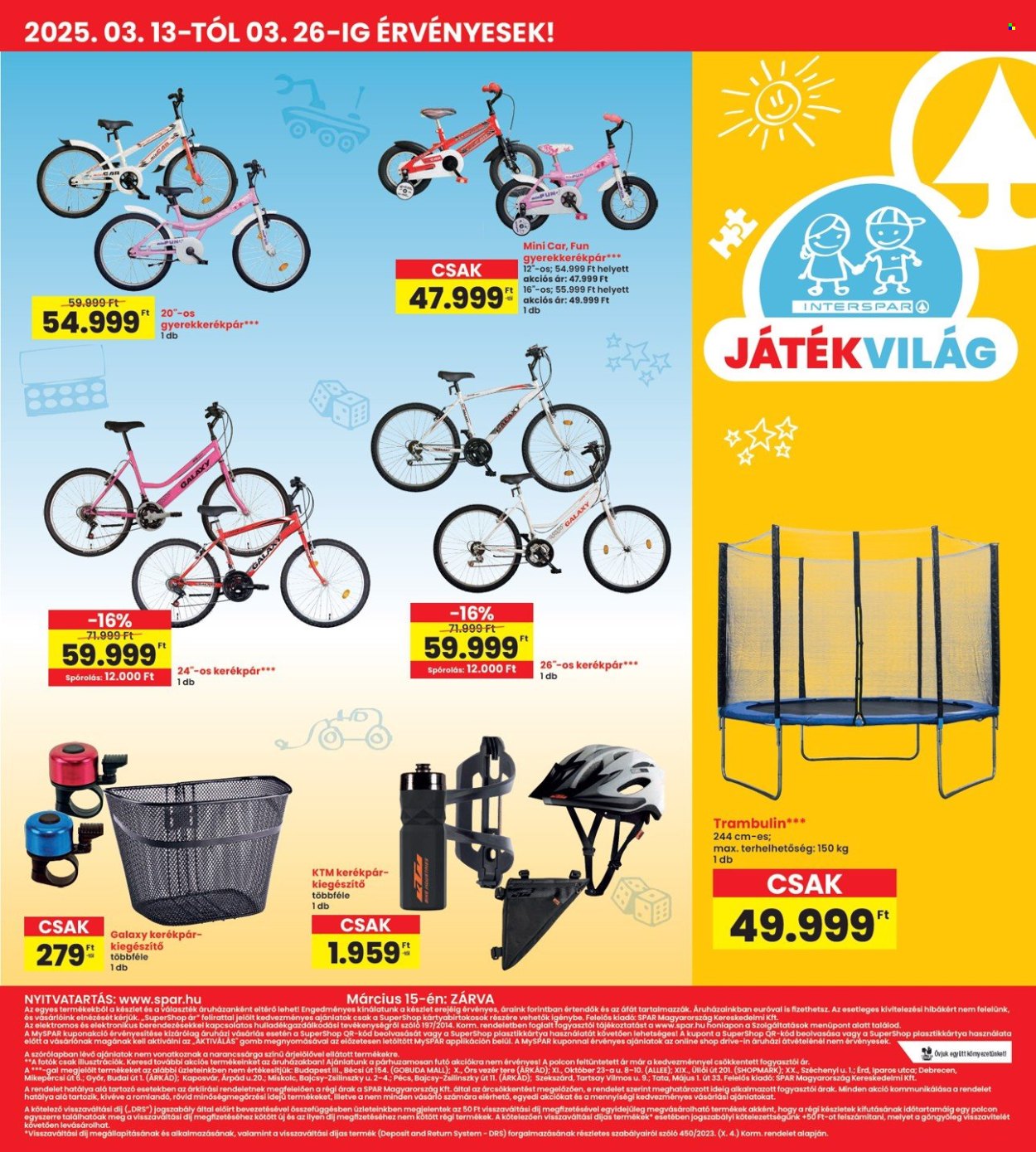 INTERSPAR akciós újságok - 2025.03.13 - 2025.03.19. Oldal 17