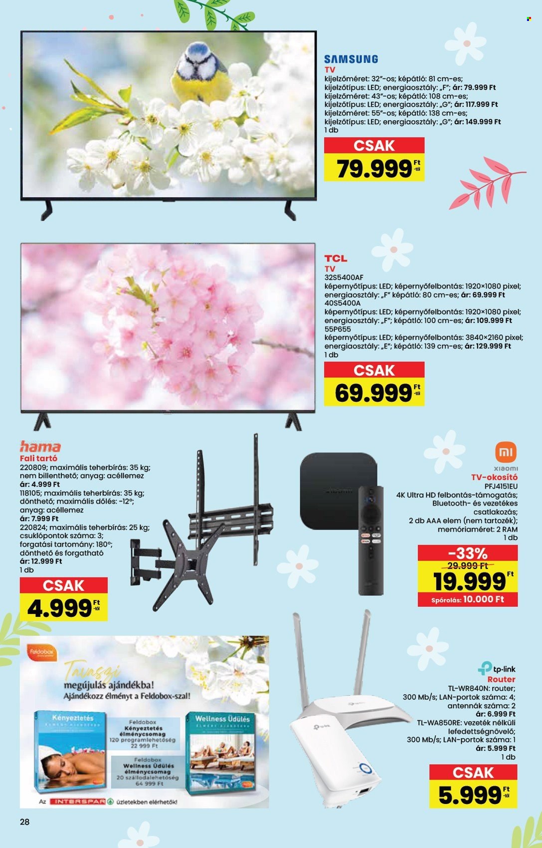 INTERSPAR akciós újságok - 2025.03.12 - 2025.04.22. Oldal 28