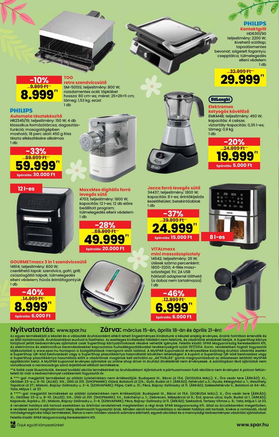 INTERSPAR akciós újságok - 2025.03.12 - 2025.04.22. Oldal 36