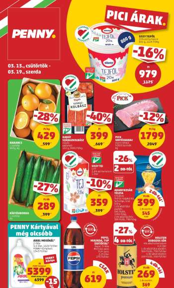 Újság Penny Market - 2025.03.13 - 2025.03.19.