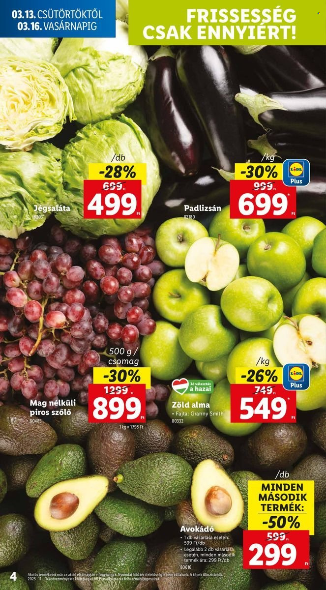 Lidl akciós újságok - 2025.03.13 - 2025.03.19. Oldal 4