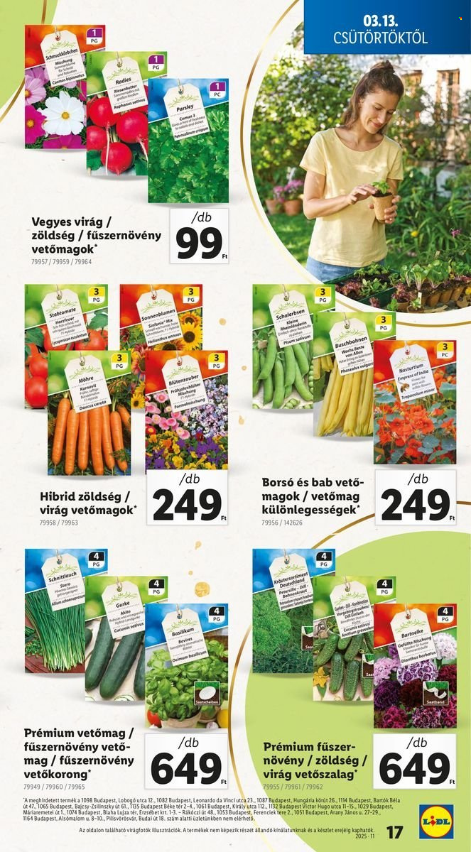 Lidl akciós újságok - 2025.03.13 - 2025.03.19. Oldal 17