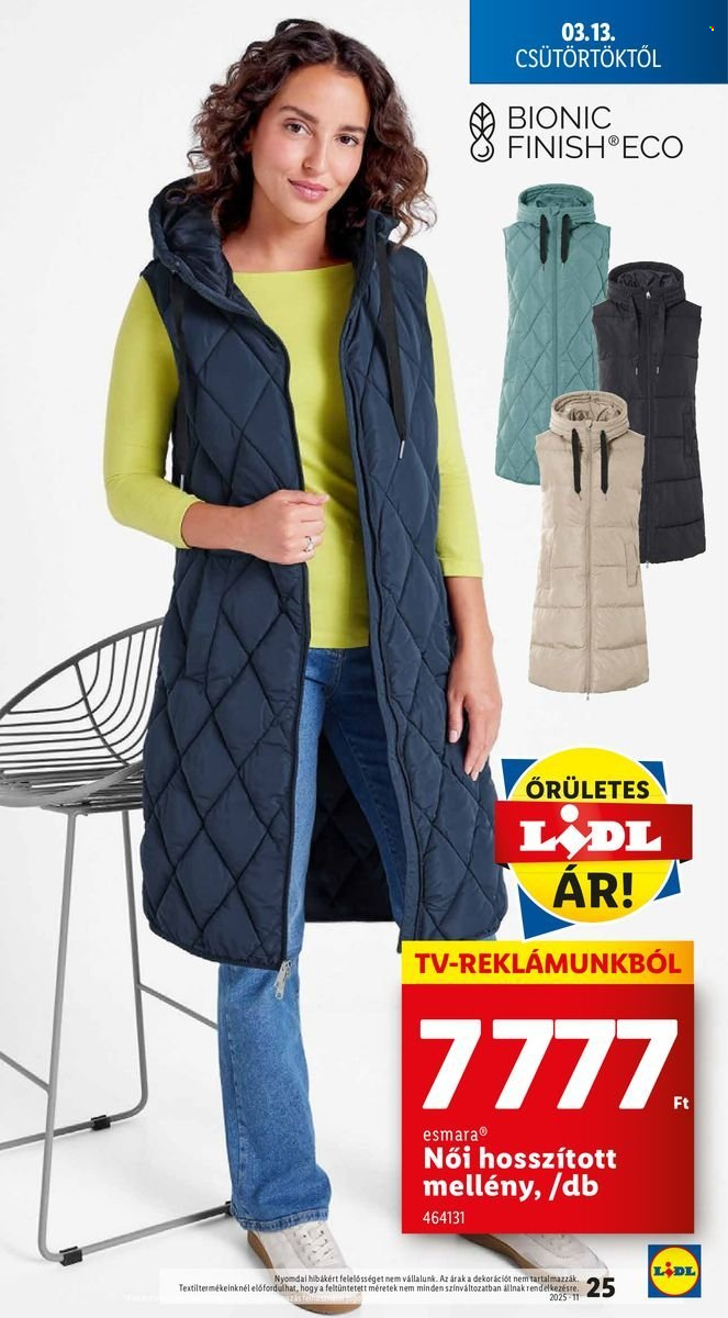 Lidl akciós újságok - 2025.03.13 - 2025.03.19. Oldal 25