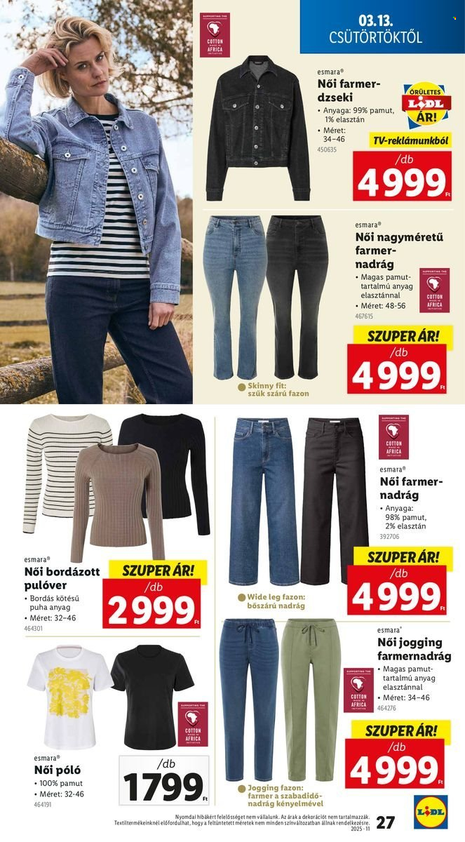 Lidl akciós újságok - 2025.03.13 - 2025.03.19. Oldal 27