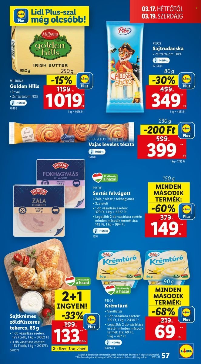 Lidl akciós újságok - 2025.03.13 - 2025.03.19. Oldal 57
