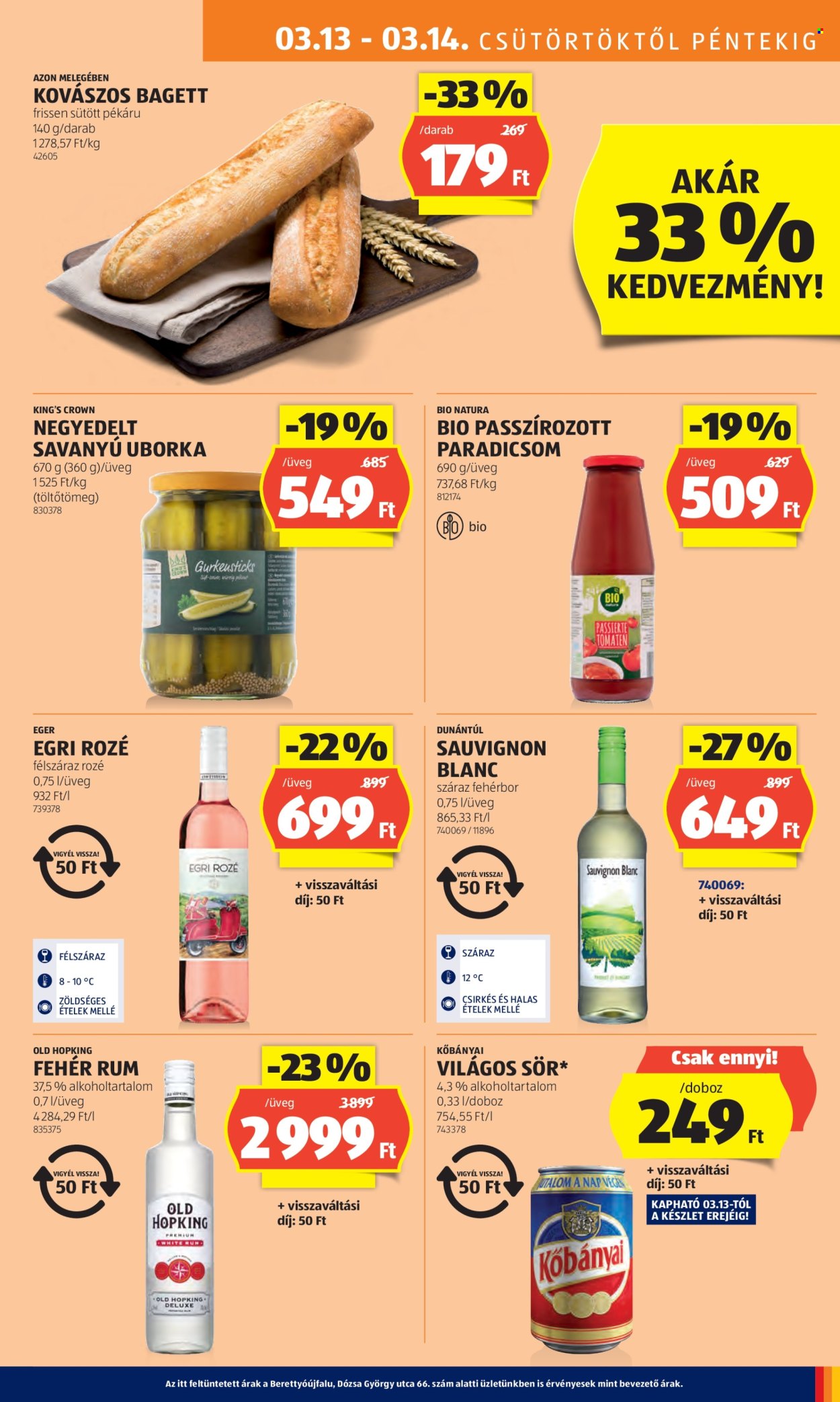 Aldi akciós újságok - 2025.03.13 - 2025.03.19. Oldal 13