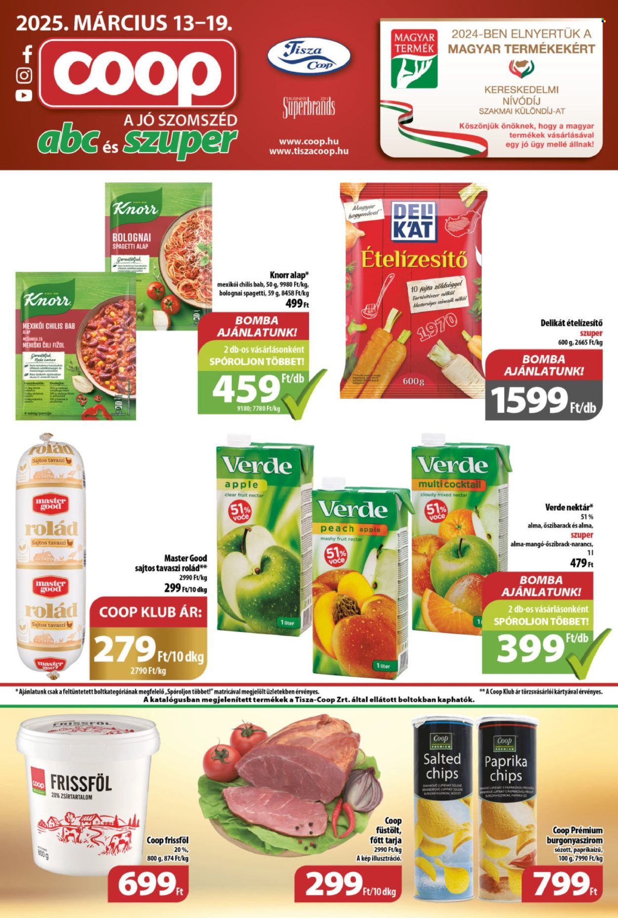 Coop akciós újságok - 2025.03.13 - 2025.03.19. Oldal 1