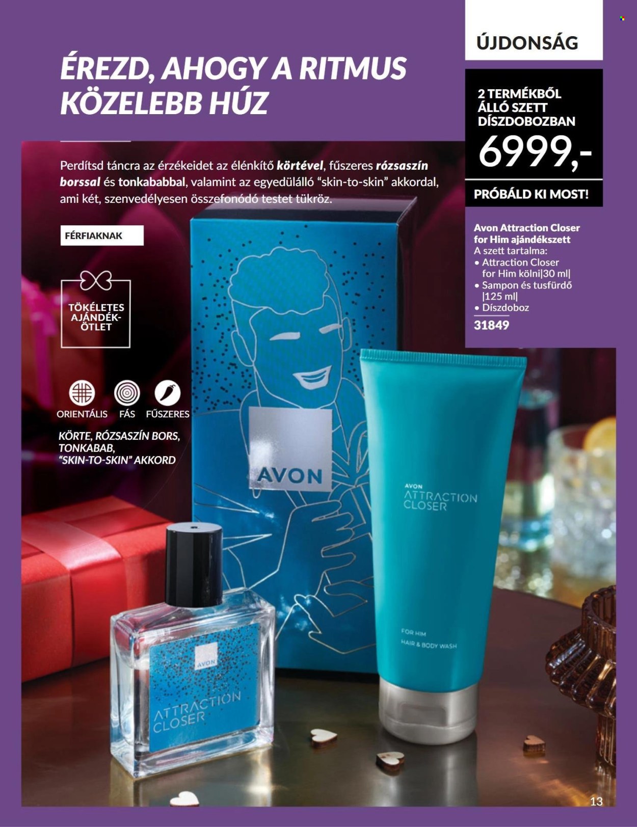 Avon akciós újságok - 2025.03.01 - 2025.03.31. Oldal 13