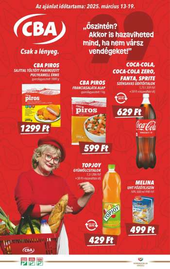 Újság CBA - 2025.03.13 - 2025.03.19.