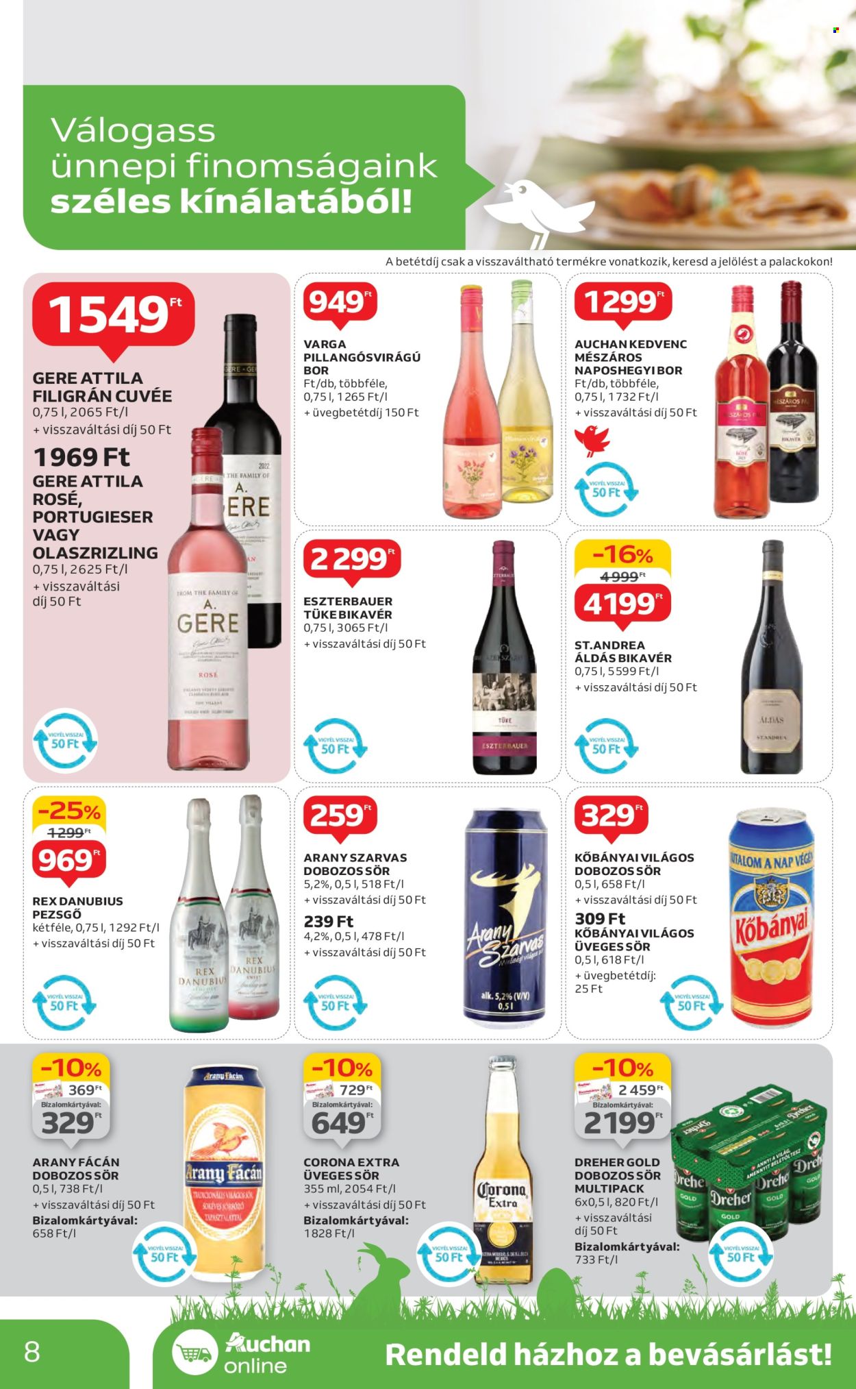 Auchan akciós újságok - 2025.03.13 - 2025.03.19. Oldal 8